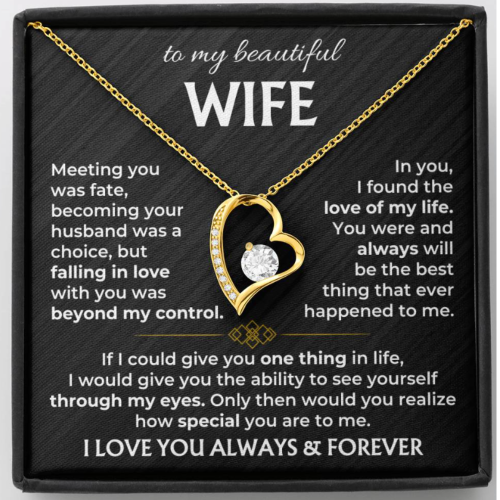 To My Wife - I Love You Always & Forever - Gift Set